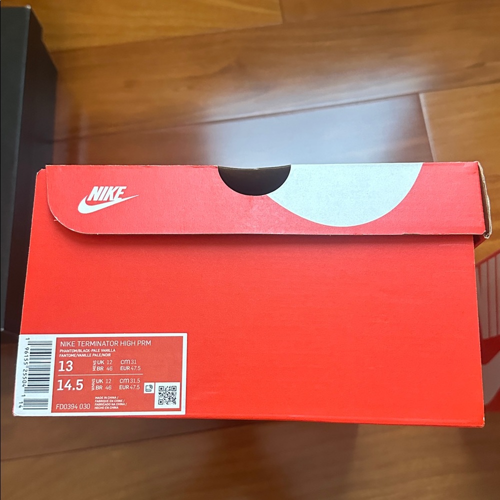 Nike Terminator High RPM Red Athletic Shoes
